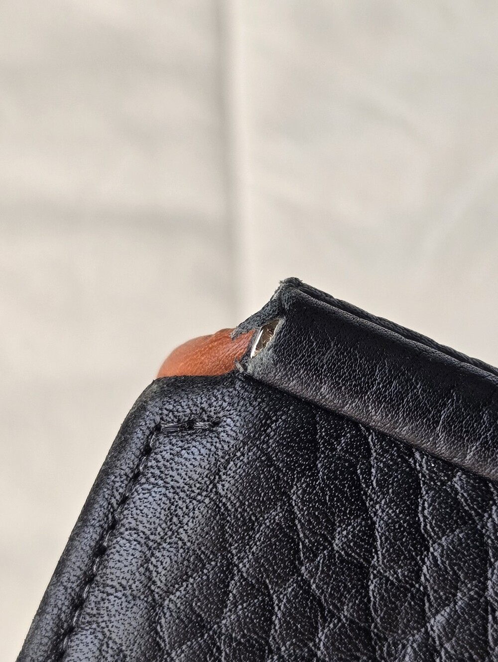 Vintage Dooney & Bourke All Weather Wallet Black Brown - Picture 11 of 16